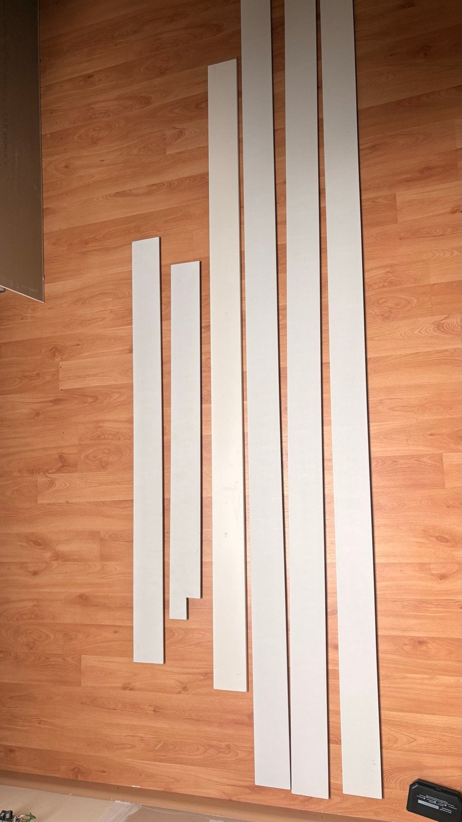 MDF Plinten 100 x 12 mm, Doe-het-zelf en Verbouw, Plinten en Afwerking, Ophalen, Nieuw, Mdf, 200 tot 250 cm