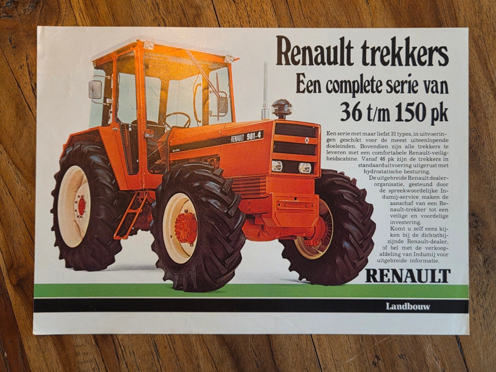 tractor folder Renault trekkers 36 t/m 150 pk, Boeken, Ophalen of Verzenden