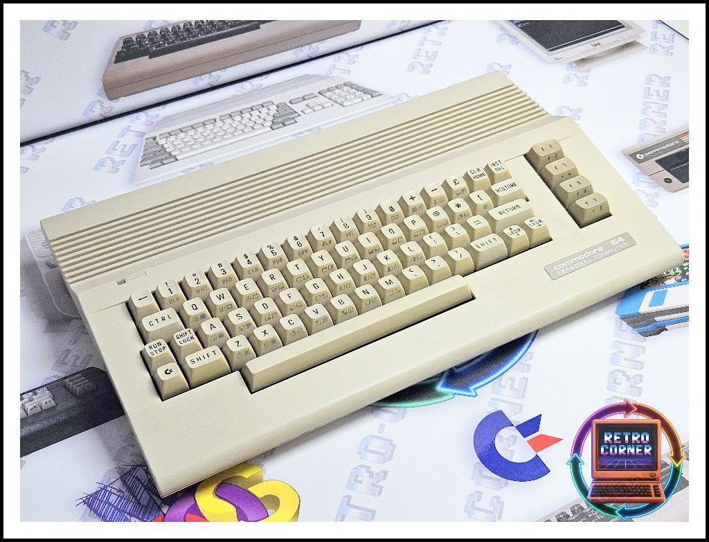 Commodore 64C Behuizing Leeg + Werkend Getest Toetsenbord, Computers en Software, Vintage Computers, Ophalen of Verzenden, Commodore C 64