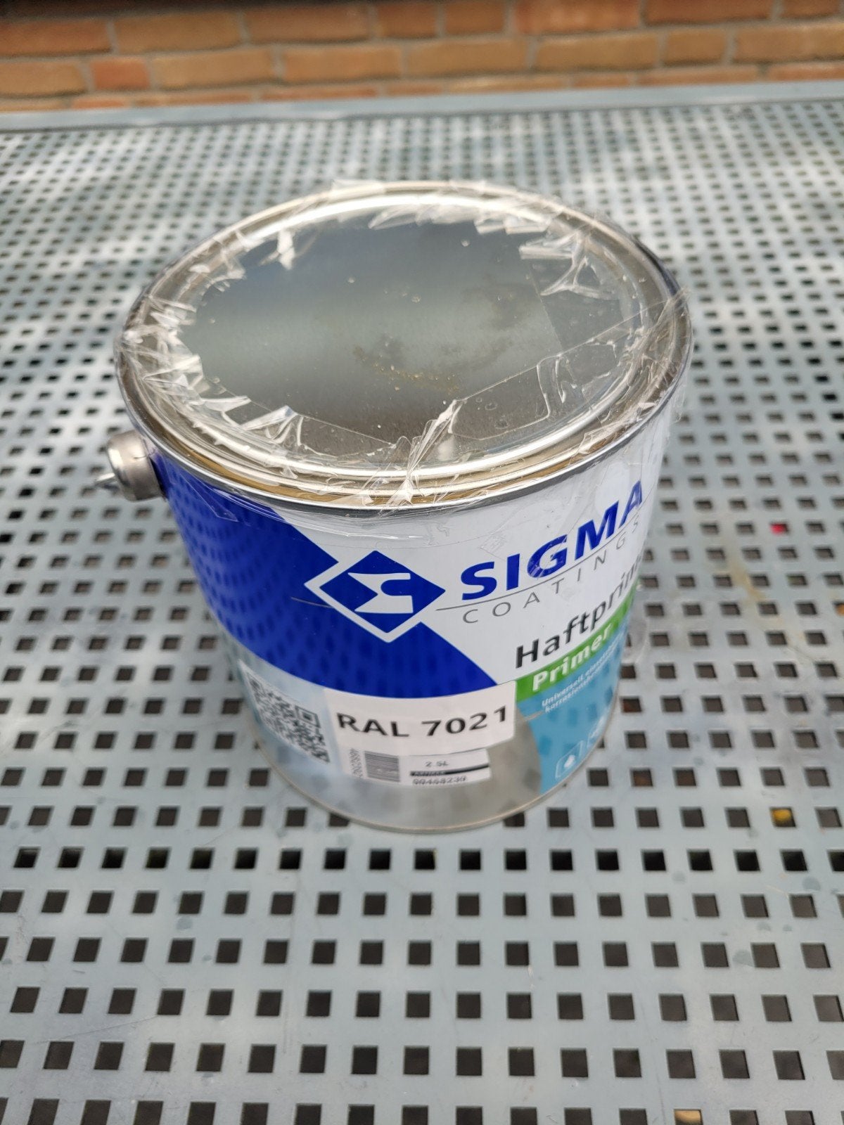 Sigma grijze grondverf 95 euro 2.5 liter, Nieuw, Ophalen of Verzenden, Verf, Grijs