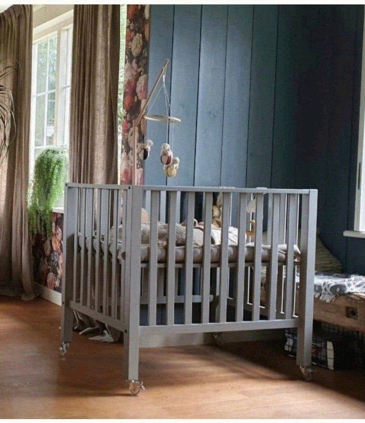 Gratis Casper box met Koeka boxkleed taupe/grijs omkeerbaar, Ophalen