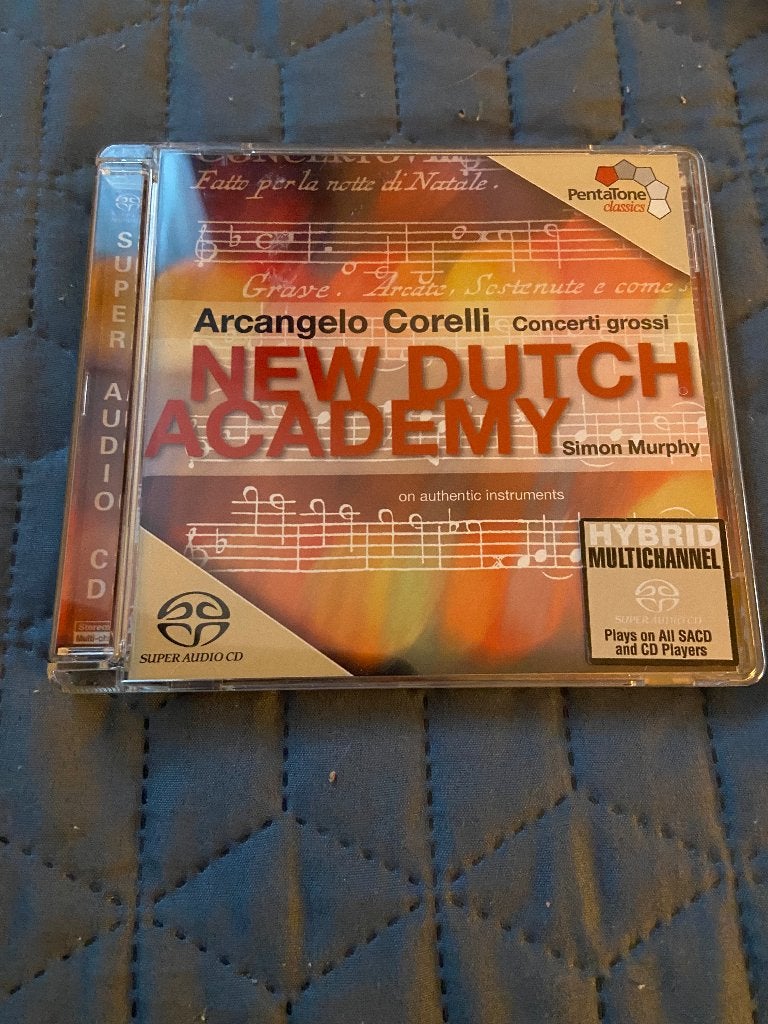 Arcangelo Corelli - Concerti Grossi - New Dutch Academy, Cd's en Dvd's, Inclusief boekje, Overige componisten, Ophalen of Verzenden