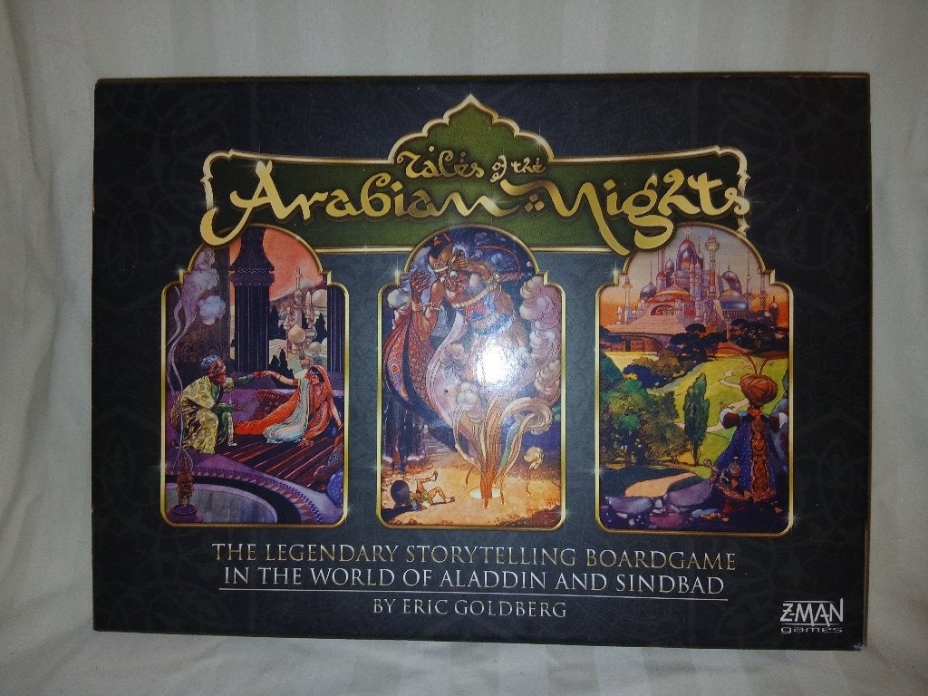Bordspel "Tales of araban nights" door Z-man games, Drie of vier spelers, Ophalen of Verzenden, Zo goed als nieuw, Z-Man Games