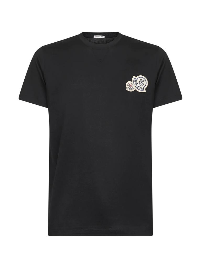 Moncler t shirt, Kleding | Heren, Ophalen of Verzenden, Zo goed als nieuw, Overige maten, Zwart