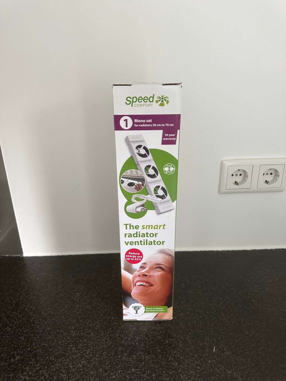 SpeedComfort Mono Set Slimme Radiatorventilator - Nieuw in d, Ophalen of Verzenden, Nieuw