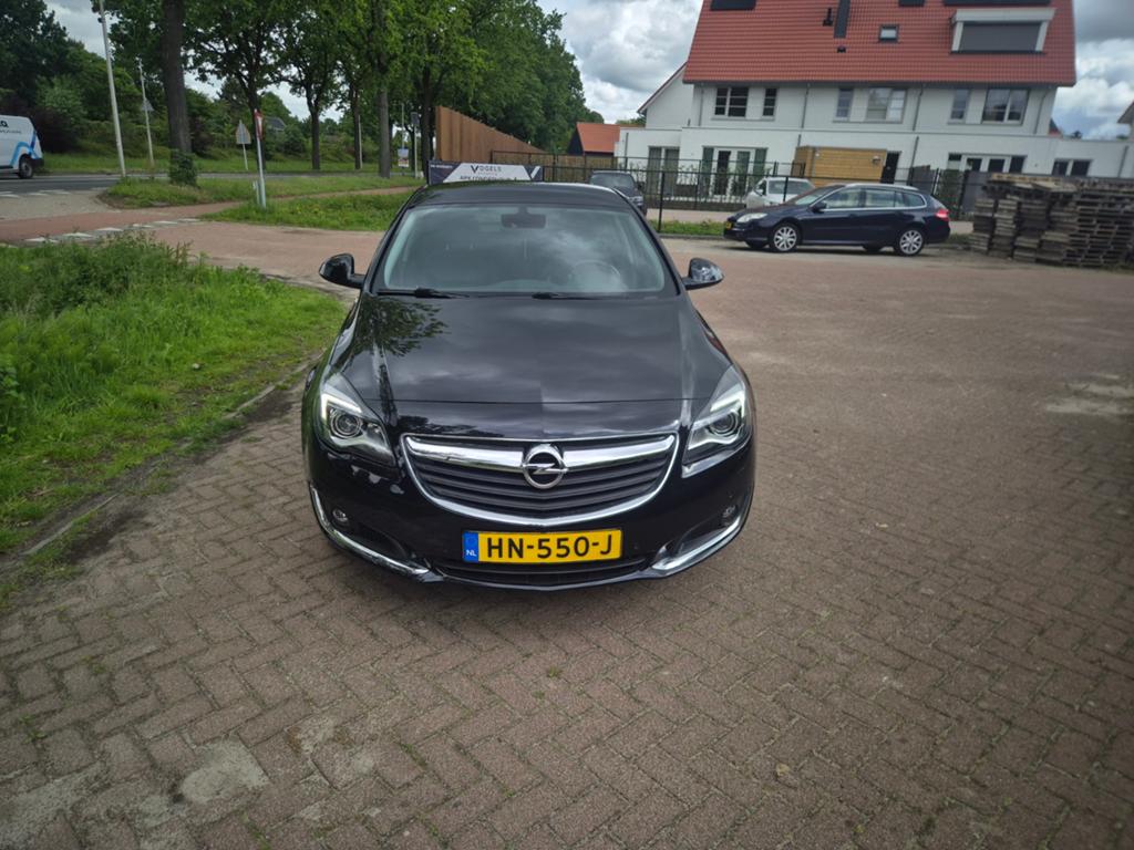 Opel Insignia 1.6 Turbo 125KW 5-DRS AUT 2016 Zwart, Auto's, Opel, Zwart, 4 cilinders, Zwart, Particulier