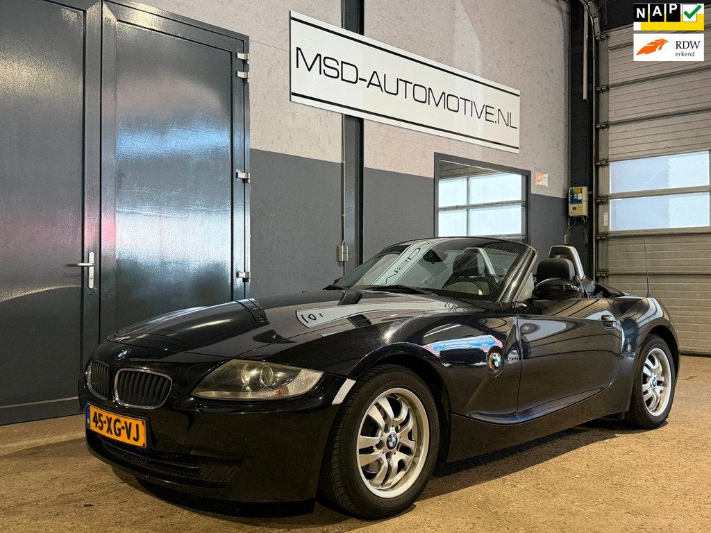 BMW Z4 Roadster 2.0i Anniversary, Auto's, BMW, 13 km/l, Zwart, Origineel Nederlands, Bedrijf