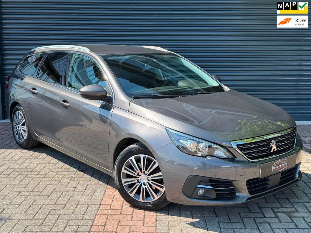 Peugeot 308 SW 1.2 PureTech Blue Allure Automaat | Blindspot, Auto's, Stof, Gebruikt, 1199 cc, Origineel Nederlands
