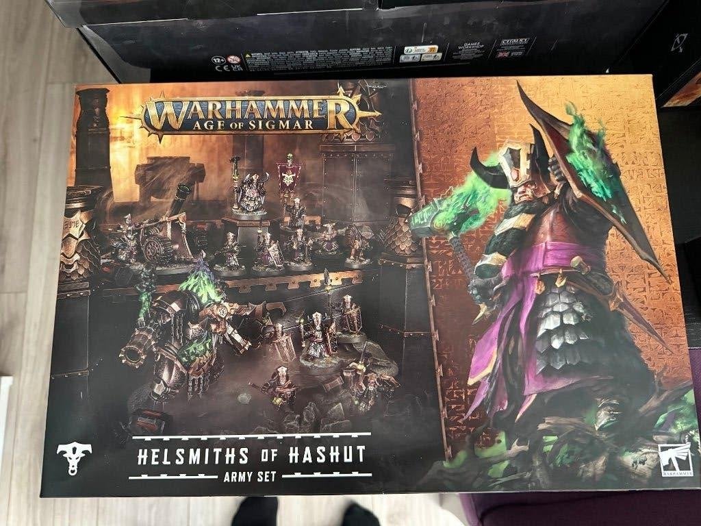 Hellsmiths of Hashut / Chaos Dwarfs Armyset AoS/Old World, Ophalen of Verzenden, Nieuw, Warhammer, Figuurtje(s)