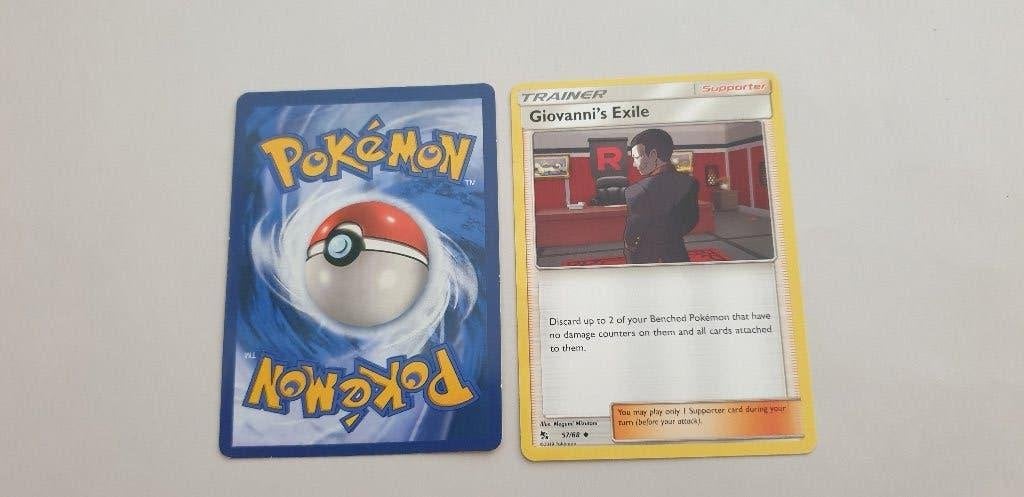 3355 pokemon giovanni's exile 57-68, Verzenden, Nieuw
