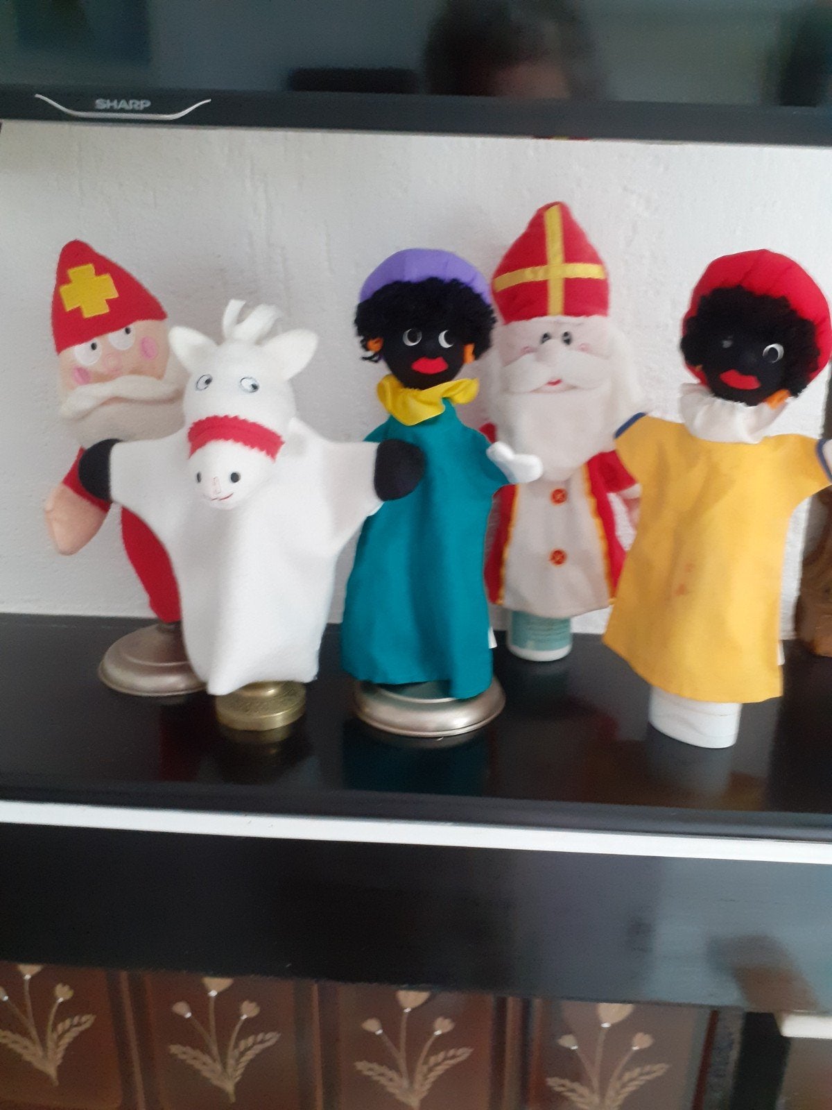 sinterklaaspoppen Pietermannen en paard, Ophalen of Verzenden