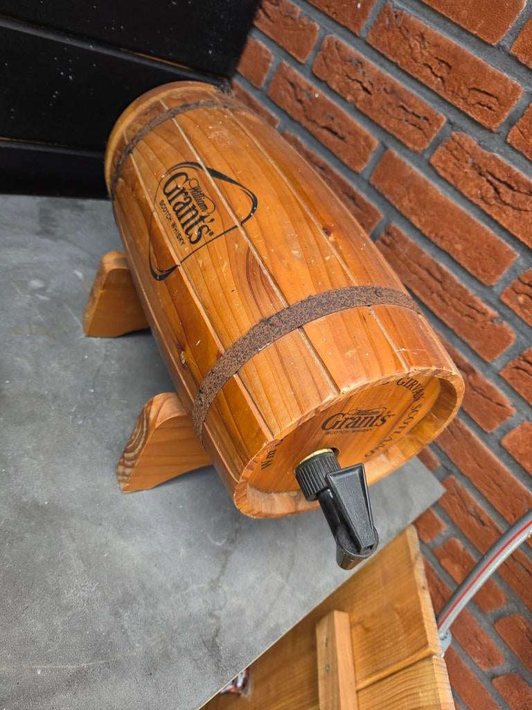 William Grant's Scotch Whisky Houten Vat met Kraan, Ophalen of Verzenden