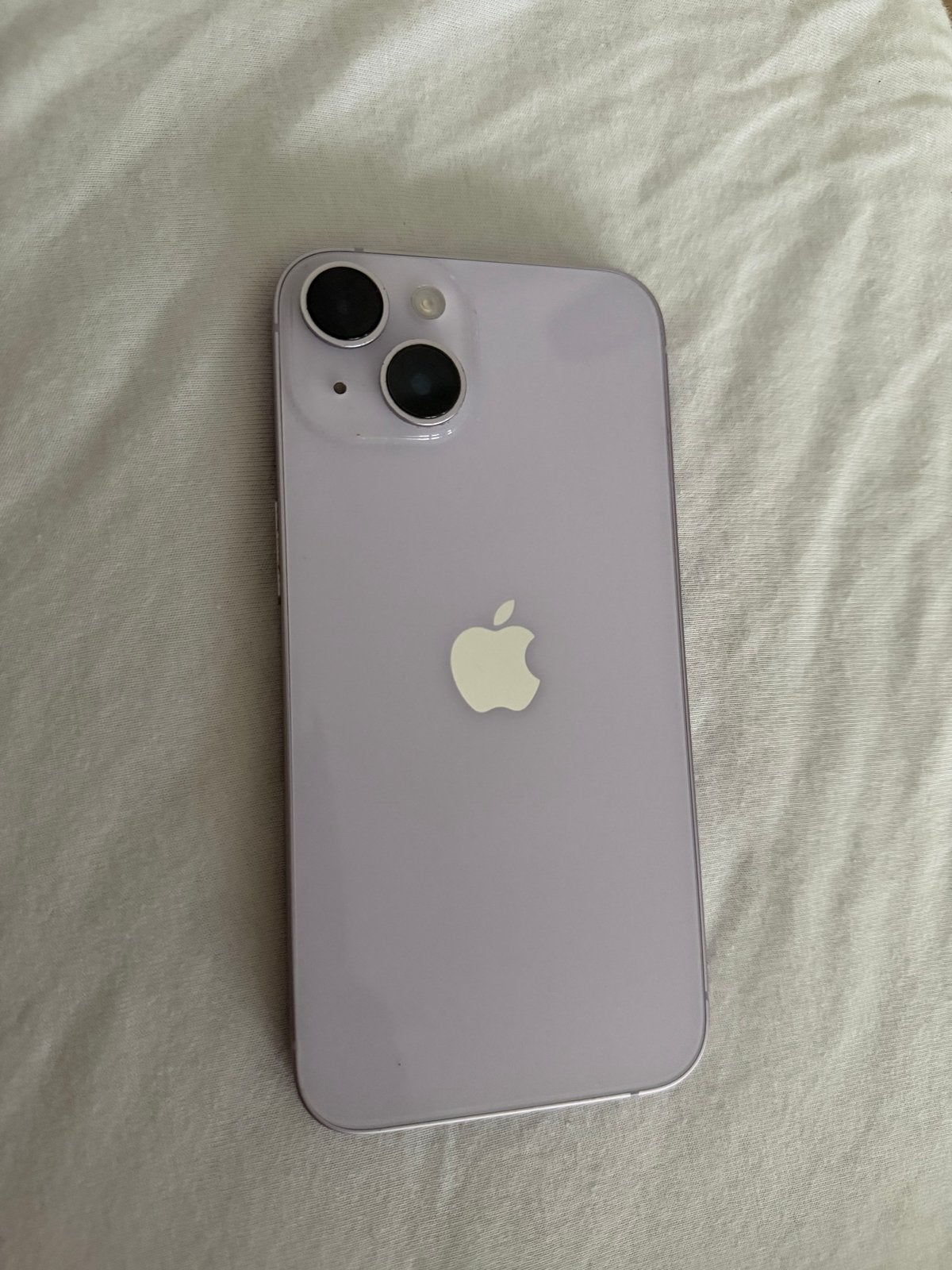 iPhone 14 Paars 128GB - Batterij 78%, Paars, Ophalen of Verzenden, Zonder simlock, Zonder abonnement