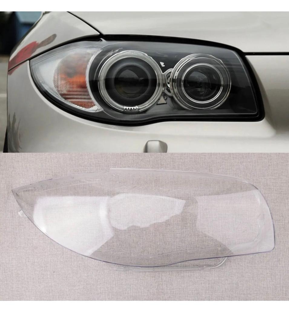 1-Serie BMW E87 E82 2003-11 koplamp kap glas plastic rechts, Nieuw, Ophalen of Verzenden, H, H