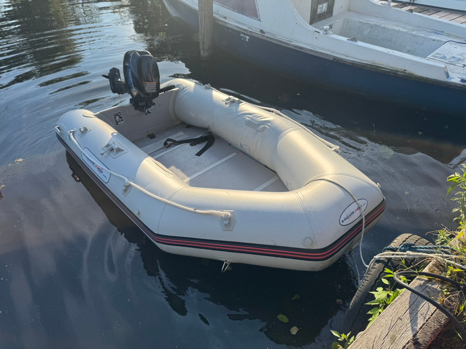 Bombard Sportsman 2.9 + Tohatsu 5 pk 4-takt, Ophalen, Airdeck, Gebruikt, Brandstoftank