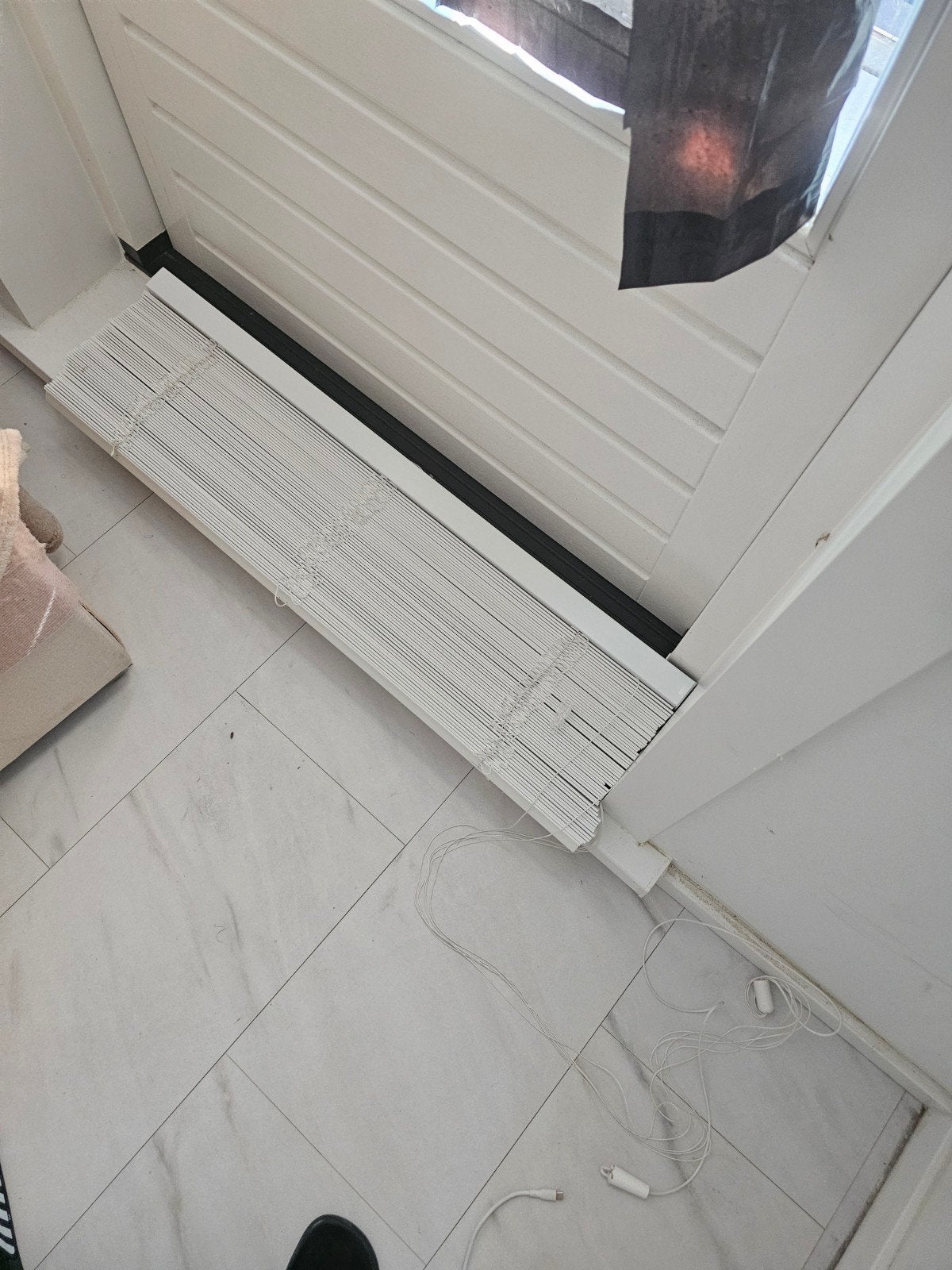 2 Nieuwe Witte Houten Jaloezieën (Nieuwprijs €280 p/st), Jaloezie, Wit, Hout, Nieuw