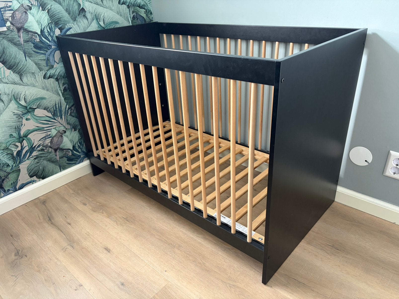 Nova ledikant 60x120 + Pretura matras + beschermer topper, Kinderen en Baby's, Babywiegjes en Ledikanten, Ophalen, Gebruikt, Ledikant