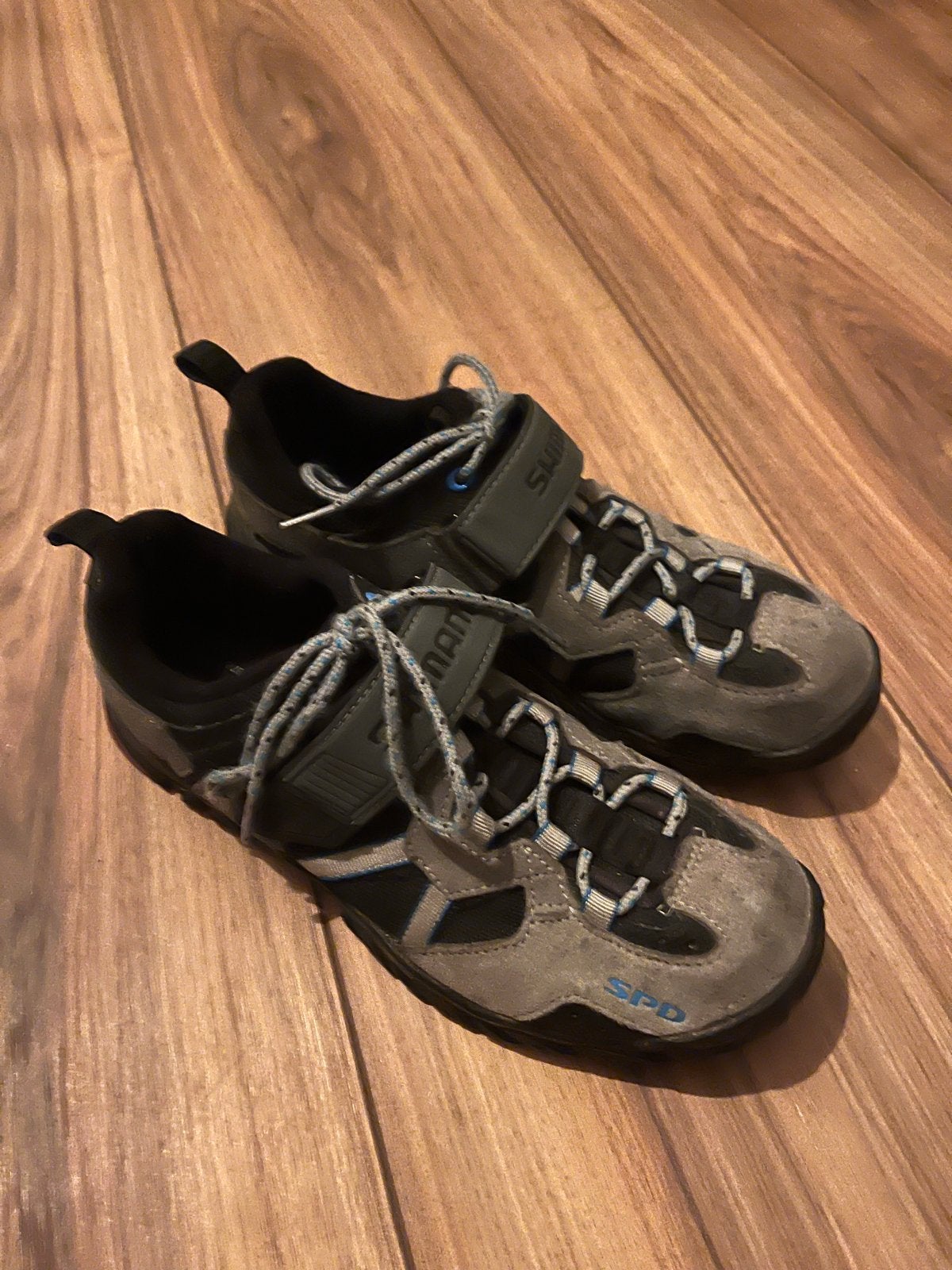 Shimano mountainbike schoenen met klikpedalen, Gebruikt, Schoenen, Overige maten, Ophalen of Verzenden