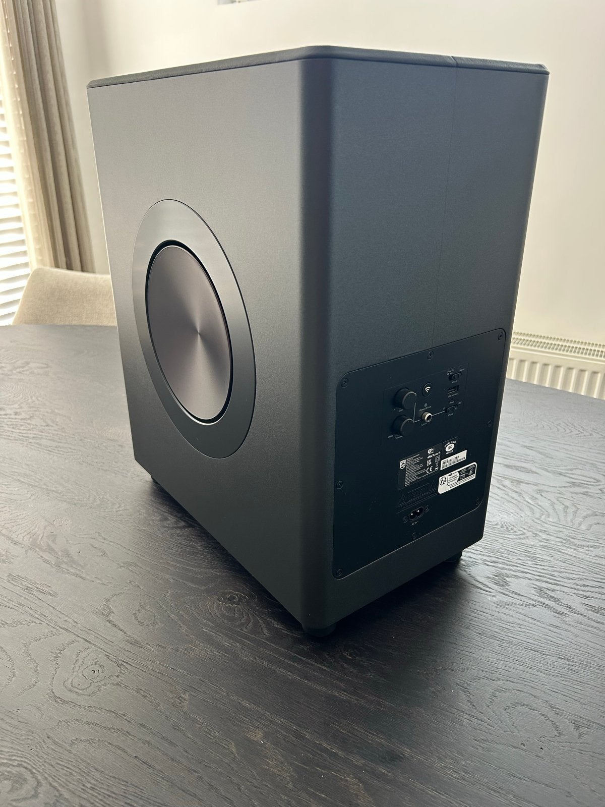 Philips Fidelio FW1 draadloze subwoofer - Zo goed als nieuw, Philips, Subwoofer, WiFi, Zo goed als nieuw