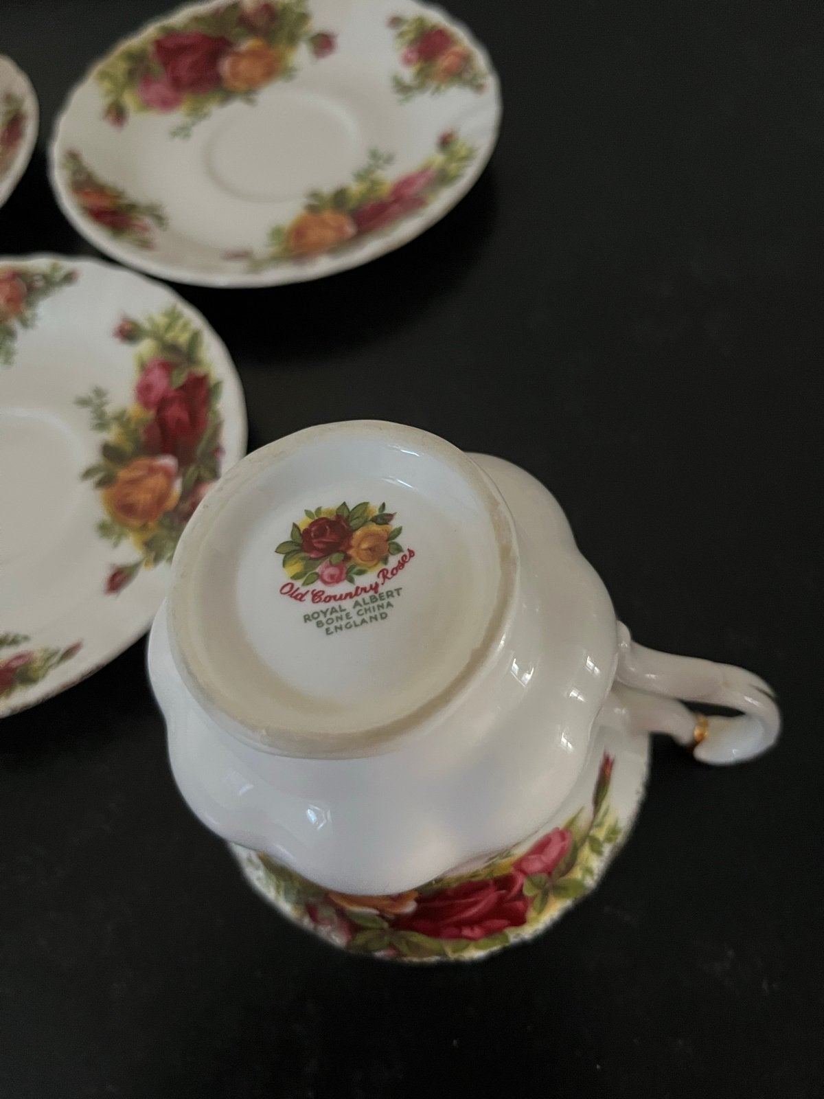 Royal Albert Old Country Roses Kop en Schotel Set (2x), Ophalen