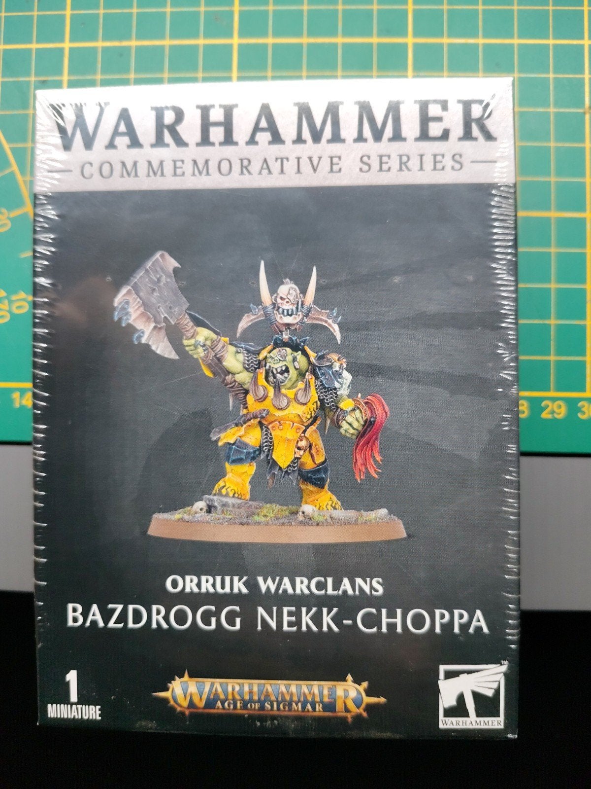 Warhammer AOS Bazdrogg nekk-choppa, Hobby en Vrije tijd, Wargaming, Ophalen of Verzenden, Nieuw, Warhammer, Figuurtje(s)