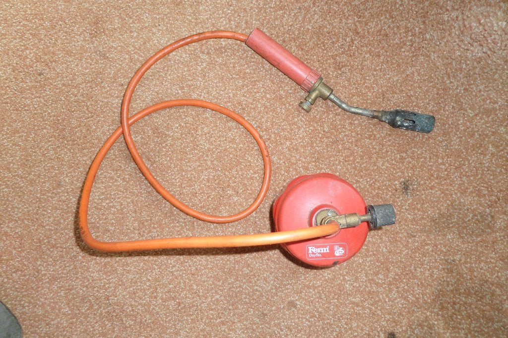 Gasbranderset - Fermi Oxyflex - Solderen - €25,=, Doe-het-zelf en Verbouw, Gereedschap | Handgereedschap, Ophalen, Zo goed als nieuw