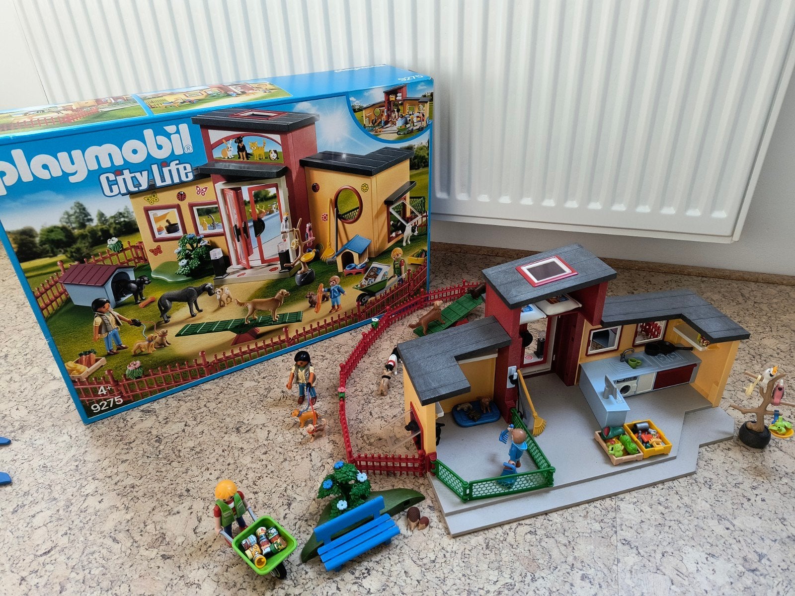 Playmobil dierenpension City Life 9275 complete set, Kinderen en Baby's, Speelgoed | Playmobil, Complete set, Ophalen of Verzenden