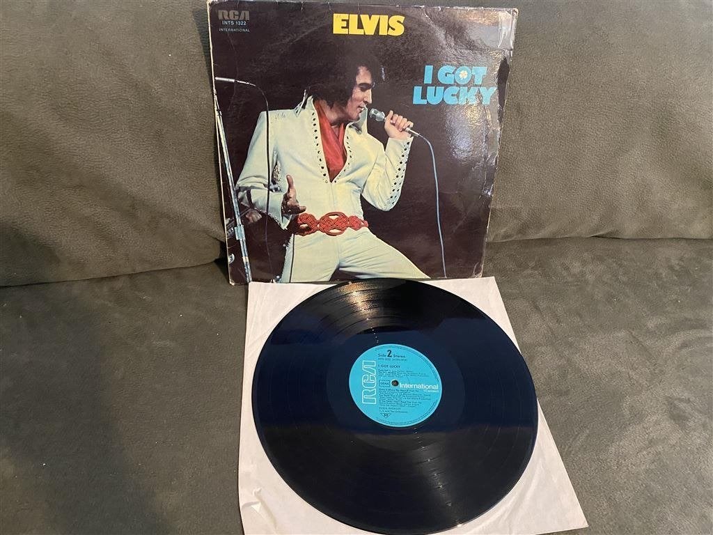 Elvis Presley - i got lucky lp [983], Verzenden, Zo goed als nieuw, LP