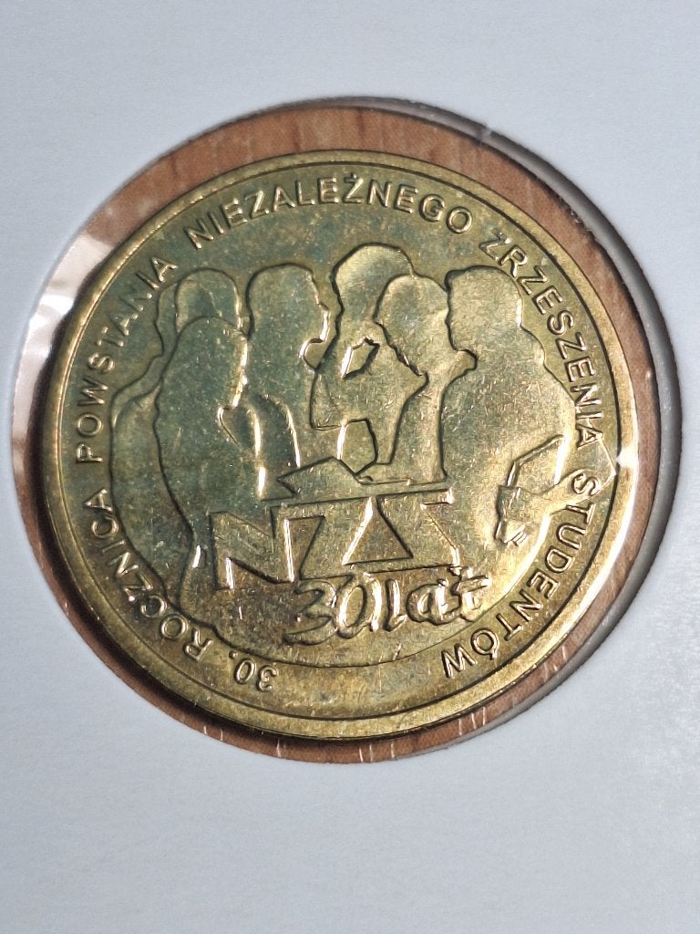 POLEN 2 zlote 2011, 30 jaar (#114), Ophalen of Verzenden, Polen, Losse munt