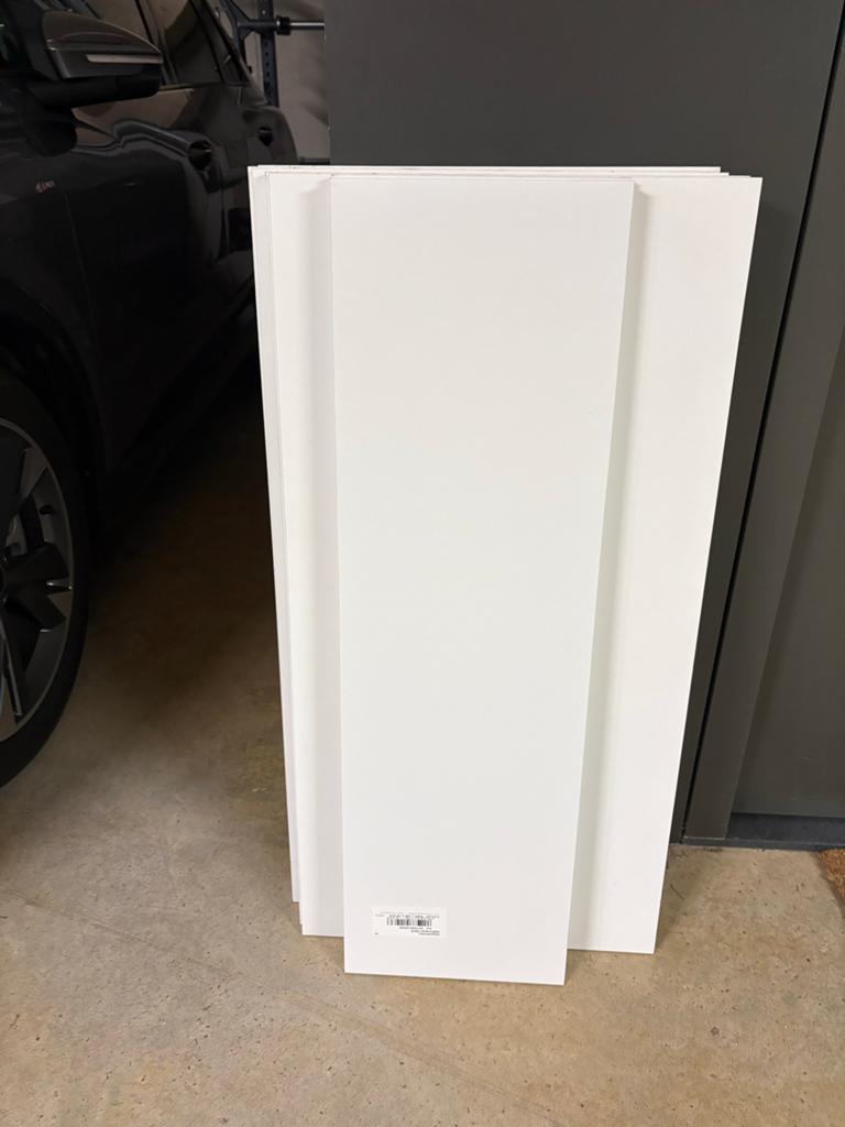 Witte legplanken, Doe-het-zelf en Verbouw, Hout en Planken, Ophalen, Minder dan 25 mm, Nieuw, Plank