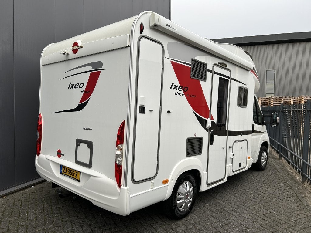 Bürstner Ixeo Time IT 590 Solar, Trekhaak, Caravans en Kamperen, Campers, Luifel, Bedrijf, Bürstner, Ringverwarming