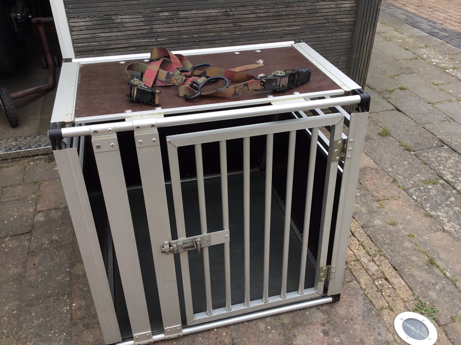Hondenhok voor in auto. Ook als bench te gebruiken., Hondenkennel, Gebruikt, 65 tot 100 cm, Ophalen of Verzenden