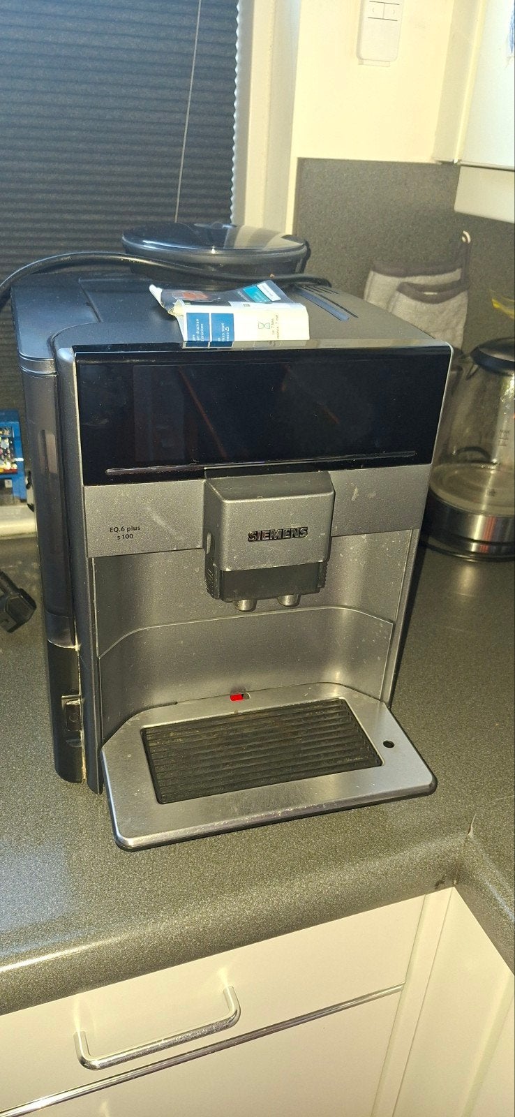 Siemens EQ.6 plus S100 LET OP! DEFECT!, Ophalen, Gebruikt, Koffiemachine, Koffiebonen