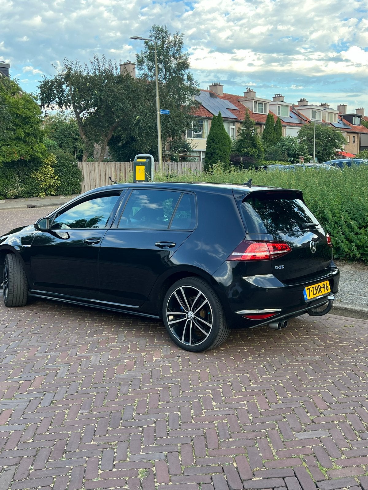 Volkswagen Golf 1.4 TSI Phev 150KW GTE 5D 2014 Zwart, Auto's, 4 cilinders, Zwart, 1395 cc, 1499 kg