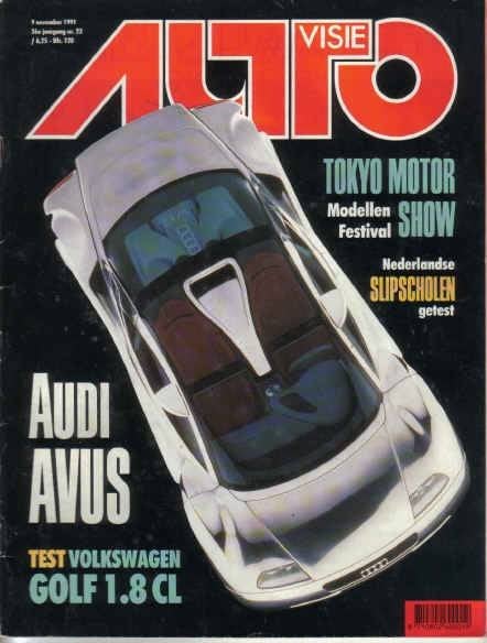 Autovisie 23 1991 : Mazda MX6 - Ford Mondeo - Opel Frontera, Boeken, Auto's | Folders en Tijdschriften, Gelezen, Algemeen, Ophalen of Verzenden