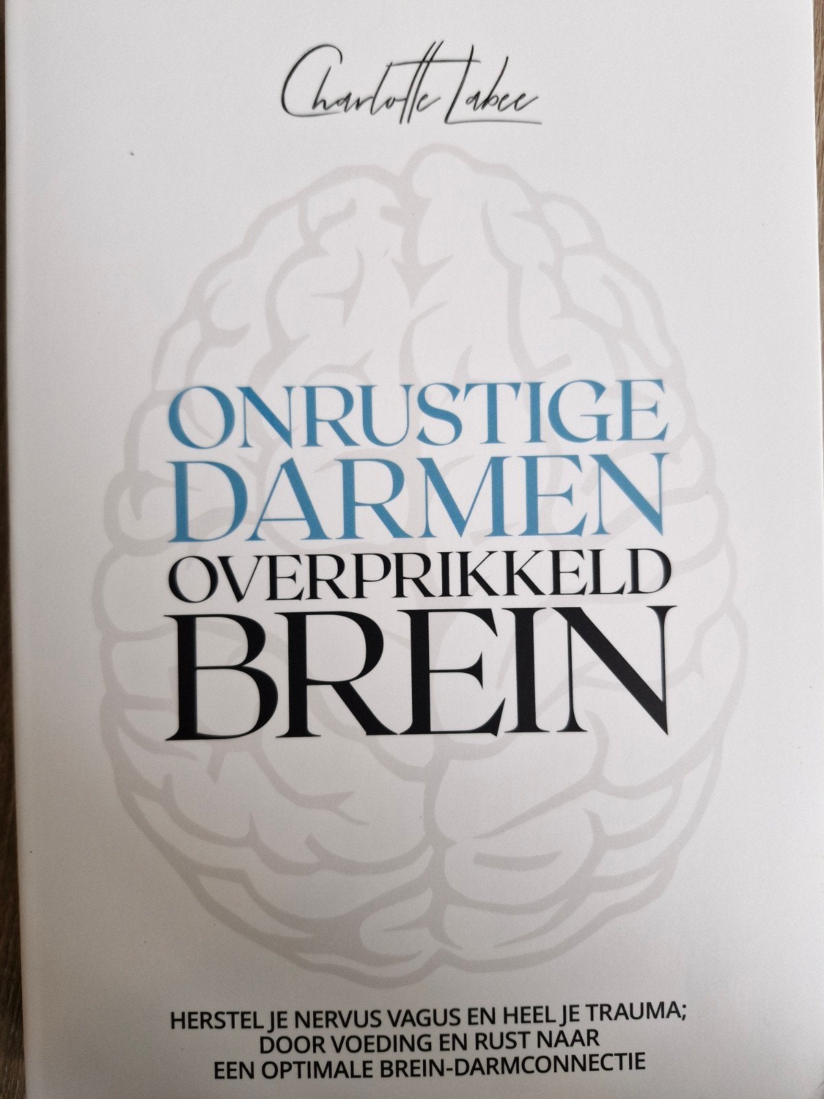 Charlotte Labee - Onrustige darmen, overprikkeld brein, Boeken, Charlotte Labee, Ophalen of Verzenden, Zo goed als nieuw, Overige onderwerpen