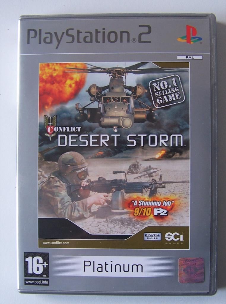 Conflict Desert Storm, Spelcomputers en Games, Games | Sony PlayStation 2, Zo goed als nieuw, Shooter, 1 speler, Vanaf 7 jaar