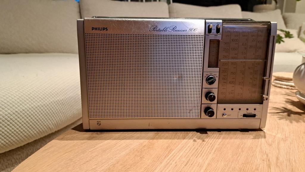 Philips Portable Receiver 900 radio voor de liefhebber, Audio, Tv en Foto, Radio's, Ophalen of Verzenden