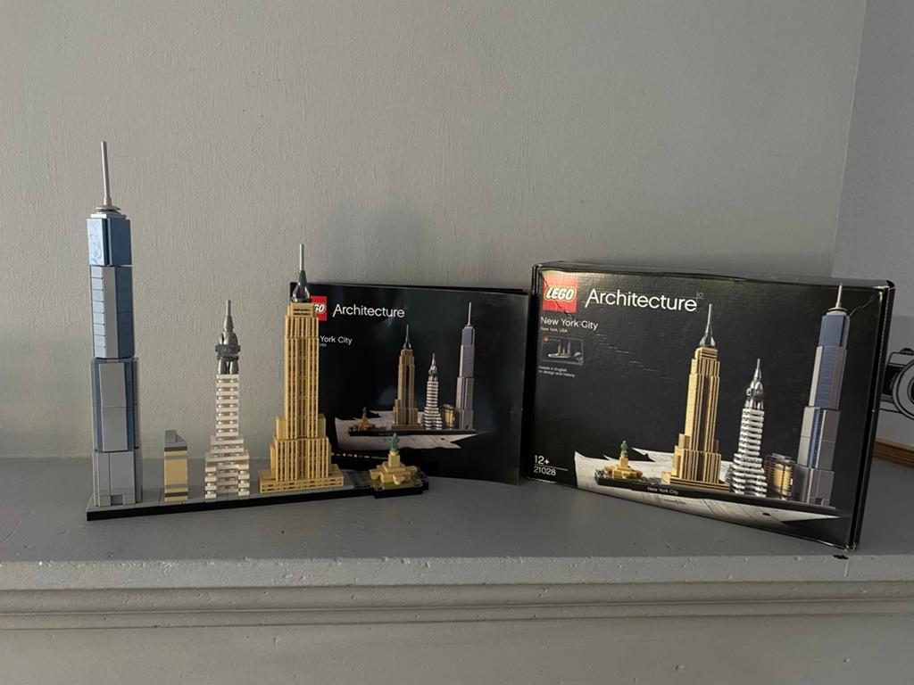 Lego Architecture 21028 New York City Skyline, Lego, Architecture, Ophalen of Verzenden, Zo goed als nieuw