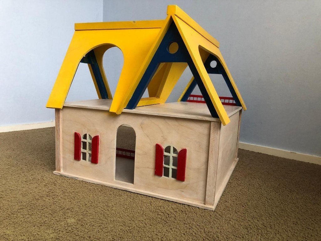 poppenhuis, Ophalen, Gebruikt, Poppenhuis