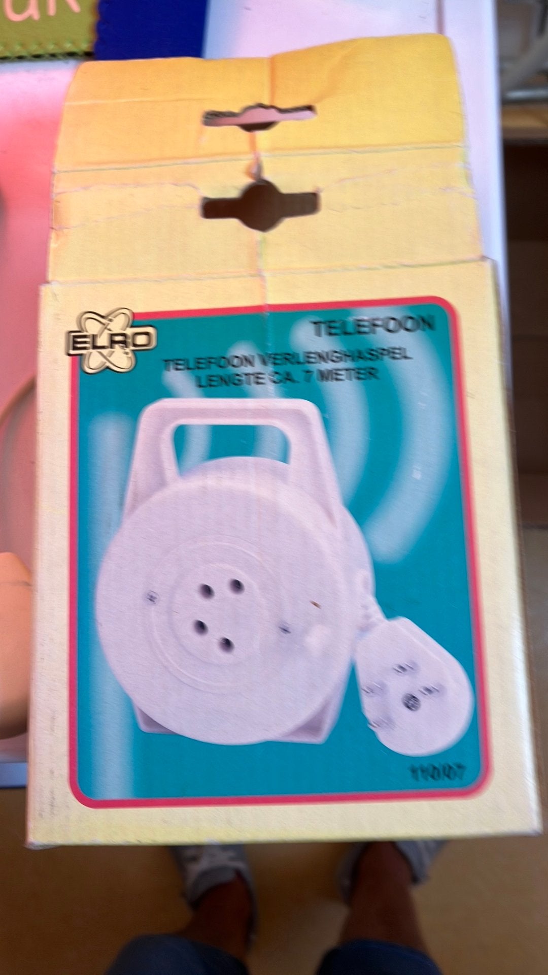 Telefoon haspel, Ophalen of Verzenden, Zo goed als nieuw