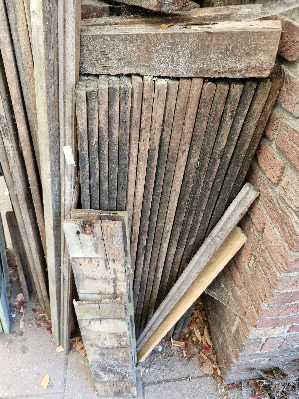 Azobe vlonderplanken, Ophalen of Verzenden, Gebruikt, 250 cm of meer, Planken