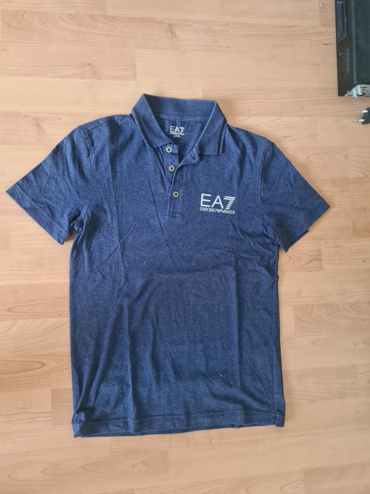 Emporio Armani EA7 Polo Shirt xxs - Stijlvol en Comfortabel, Emporio Armani, Blauw, Ophalen of Verzenden, Gedragen