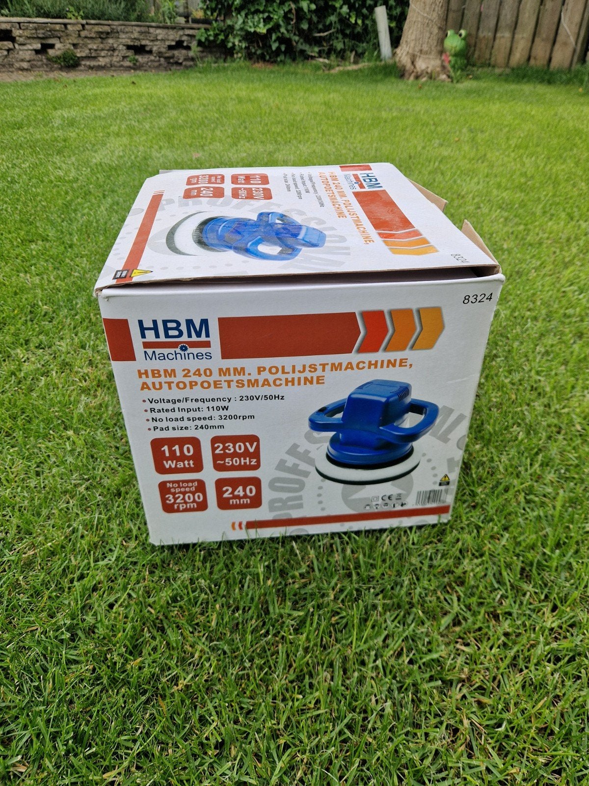 HBM 240 MM. Polijstmachine, Autopoetsmachine, Auto diversen, Auto-accessoires, Zo goed als nieuw, Ophalen of Verzenden