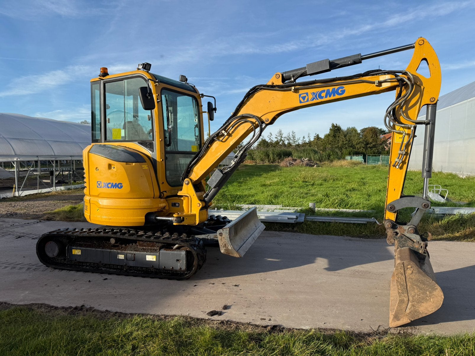 XCMG XE35E Minigraver 4,2 ton | 2019 | 816 uur | 3 bakken, Zakelijke goederen, Ophalen, Graafmachine
