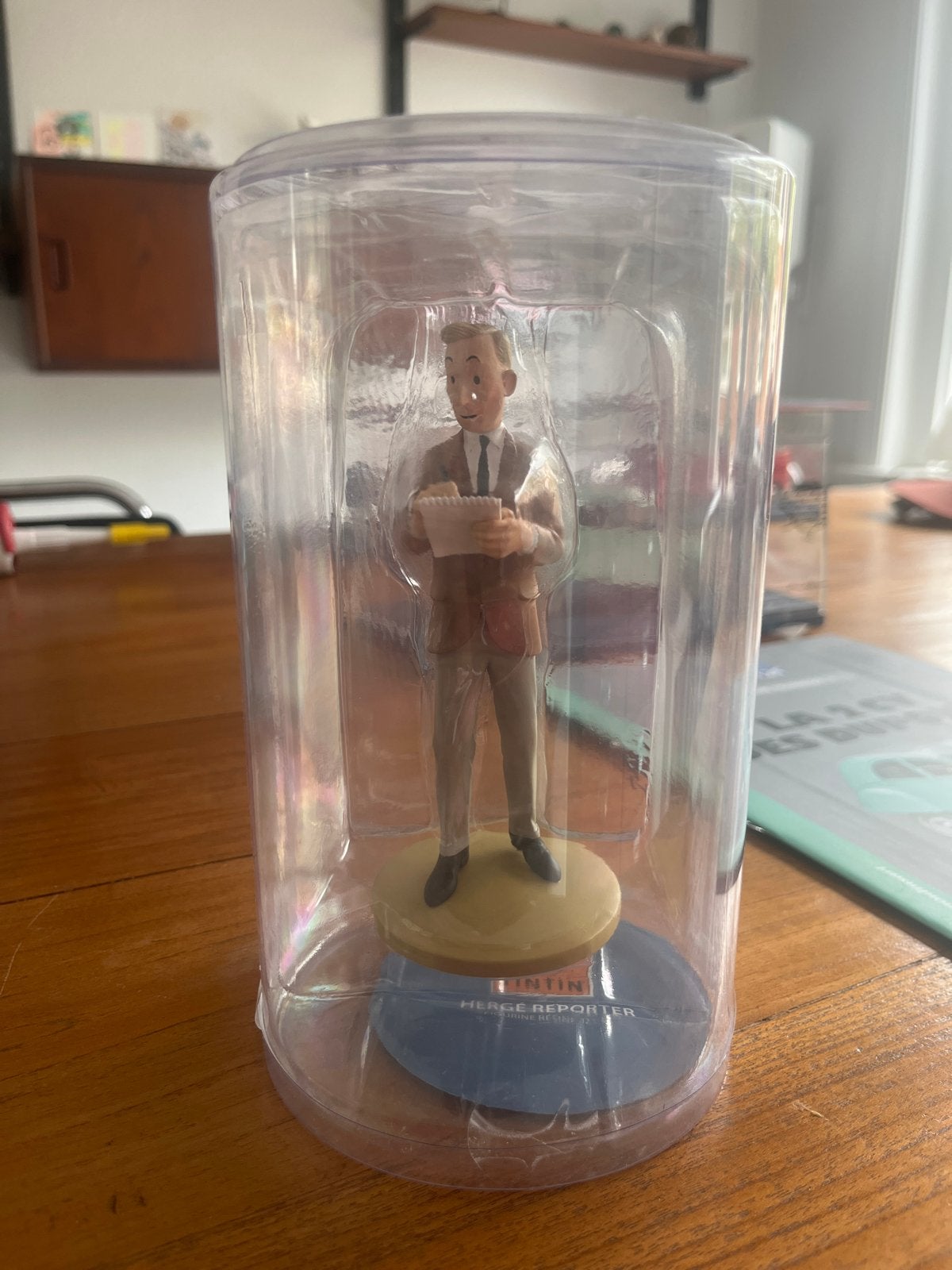 Tintin Kuifje Hergé Reporter beeldje in originele verpakking, Verzamelen, Ophalen of Verzenden, Nieuw
