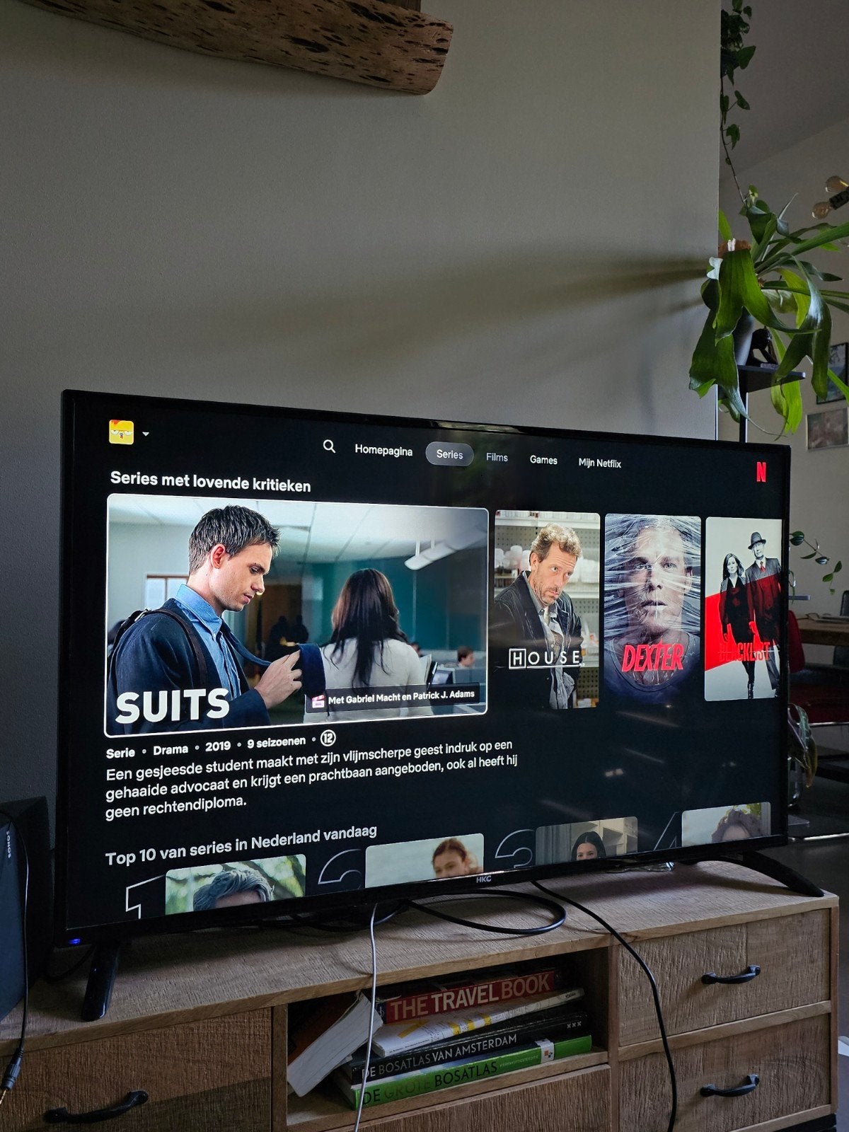 HKC 50B9A-U2ES 50 inch 4K UHD Android Smart TV, LED, 50 Hz, Zo goed als nieuw, 100 cm of meer