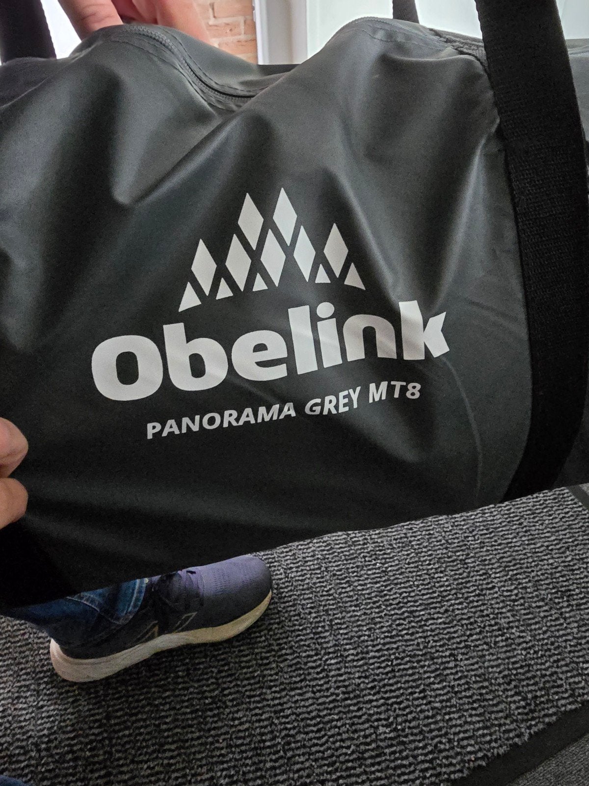 Obelink Panorama Grey maat 8 luifel met grondzeilen, Ophalen of Verzenden, Zo goed als nieuw