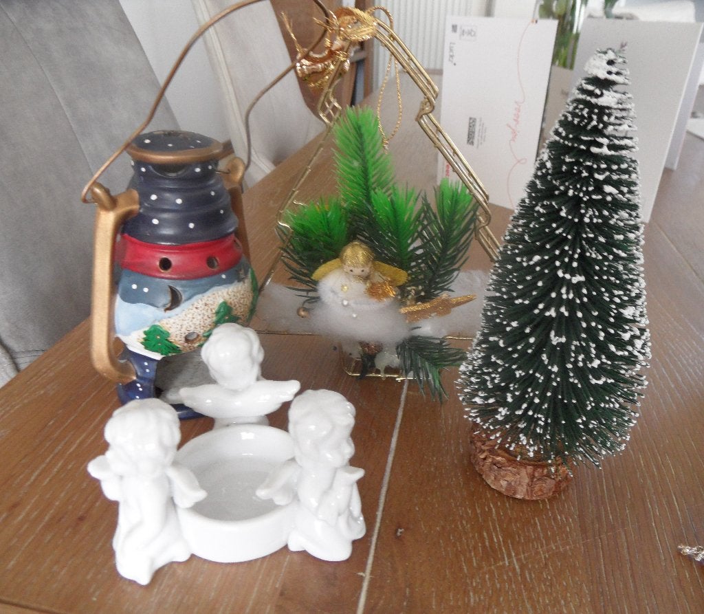 Kleine verzameling Kerstversiering, Ophalen of Verzenden, Zo goed als nieuw