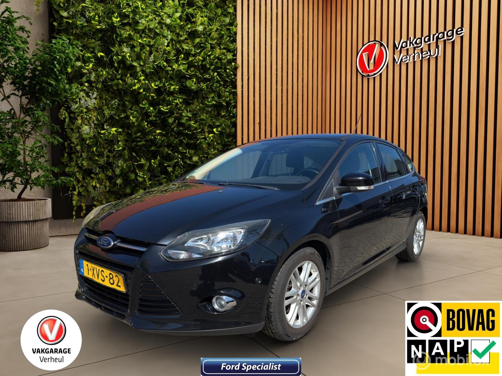 Ford Focus 1.0 EcoB Edition Plus 125Pk ✅NAP ✅Boekjes ✅, Auto's, Euro 5, Gebruikt, Met garantie (alle), 635 kg